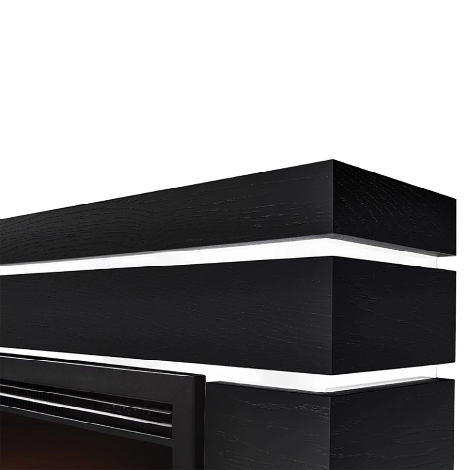 Каминокомплект Electrolux EFP/P-3020LS N портал Moderno 30 шпон чёрный дуб в ДНР