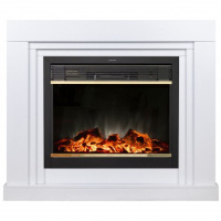 Каминокомплект RealFlame Stanley 26 WT с очагом MoonBlaze BR Lux Brass в ДНР