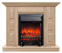Каминокомплект Хорошие Камины Юпитер с очагом RealFlame Fobos Lux Black сосна в ДНР
