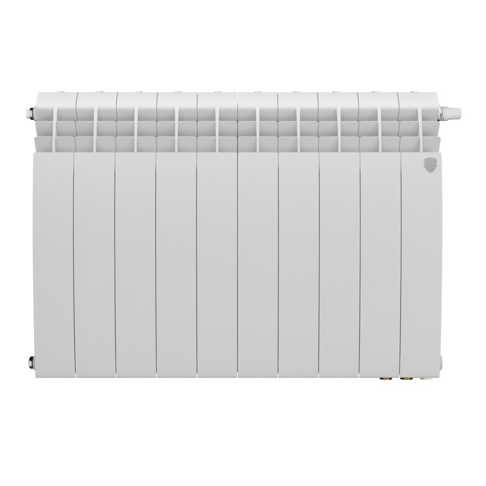 Биметаллический радиатор отопления Royal Thermo BiLiner 500 Bianco Traffico VR80 10 секций в ДНР