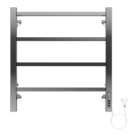 Электрический полотенцесушитель Terminus Ватикан П4 500х550 quick touch