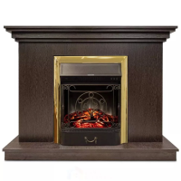 Каминокомплект Хорошие Камины Марс с очагом RealFlame Majestic Lux BR S венге в ДНР
