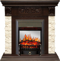 Каминокомплект Royal Flame Luxemburg с очагом Fobos FX M Black в ДНР