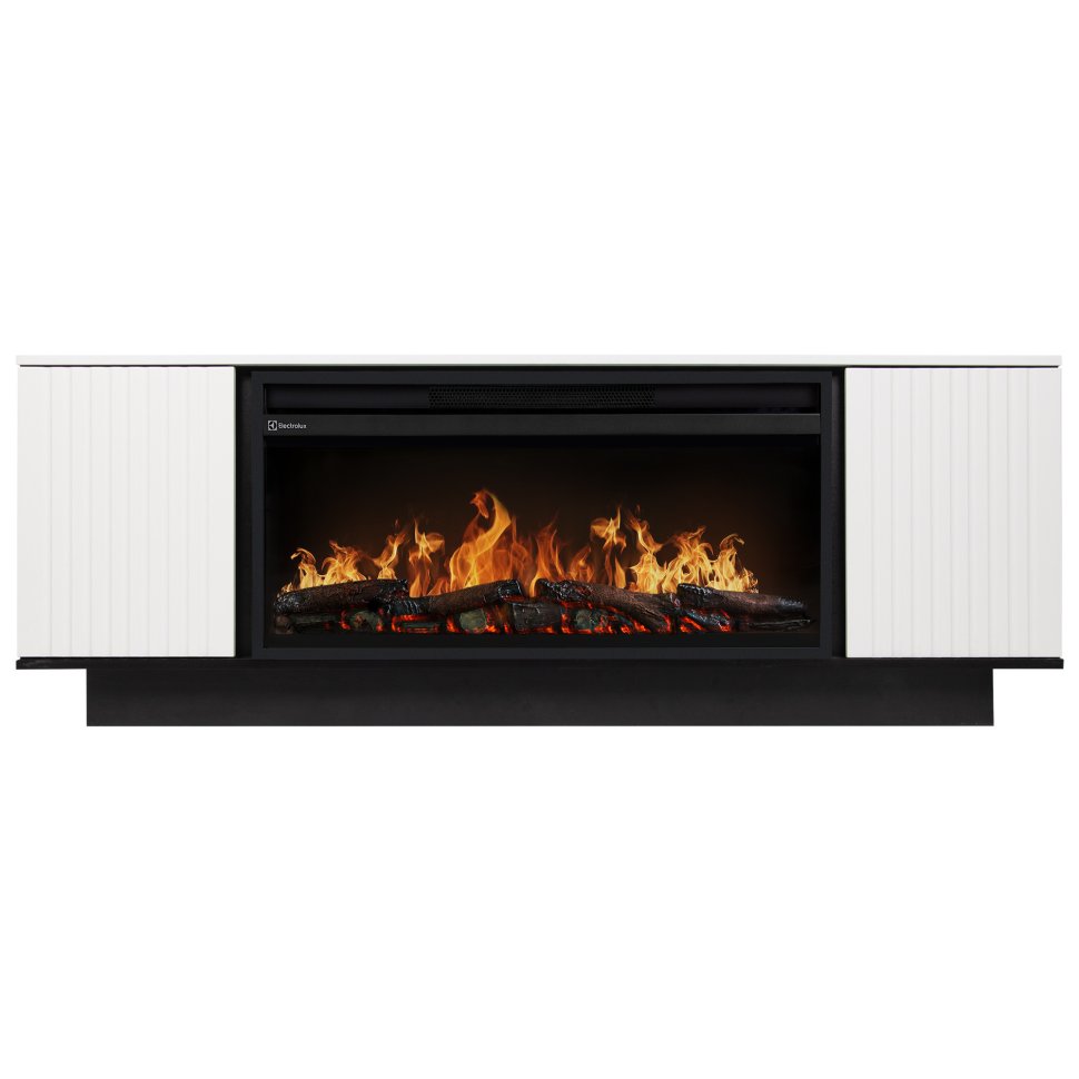 Каминокомплект Electrolux EFP/P-3020LS портал Combi 30 белый черный р/в в ДНР