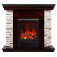 Электрокамин RealFlame Elford AO античный дуб с очагом Eugene Электрокамин RealFlame Elford AO античный дуб с очагом Eugene