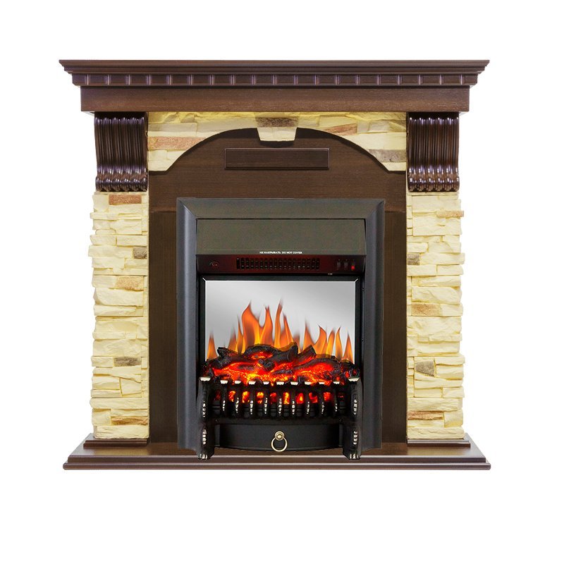 Каминокомплект Royal Flame Dublin с очагом Fobos FX M Black в ДНР