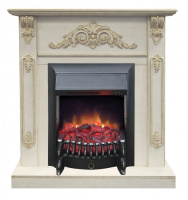 Каминокомплект RealFlame Anita corner STD/EUG WTG с очагом Fobos Lux Black S в ДНР