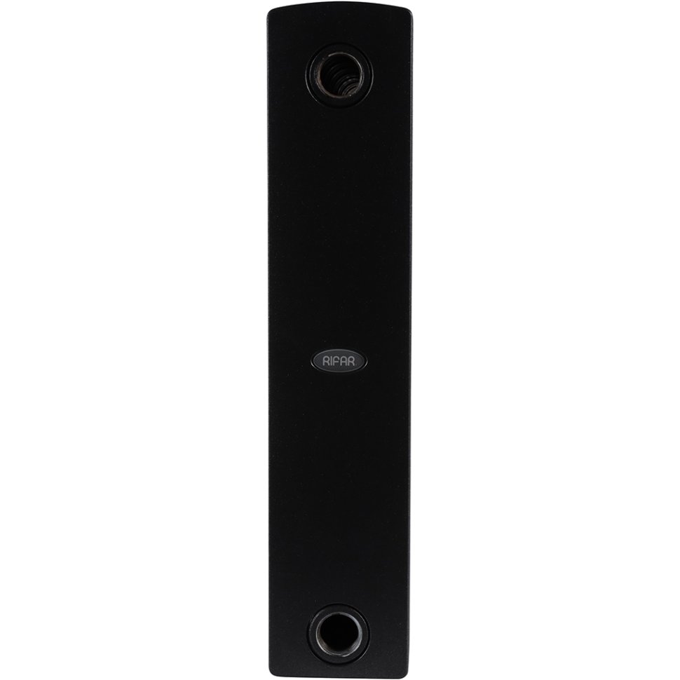 Биметаллический радиатор отопления Rifar Supremo 350 боковое подключение 10 секций антрацит в ДНР