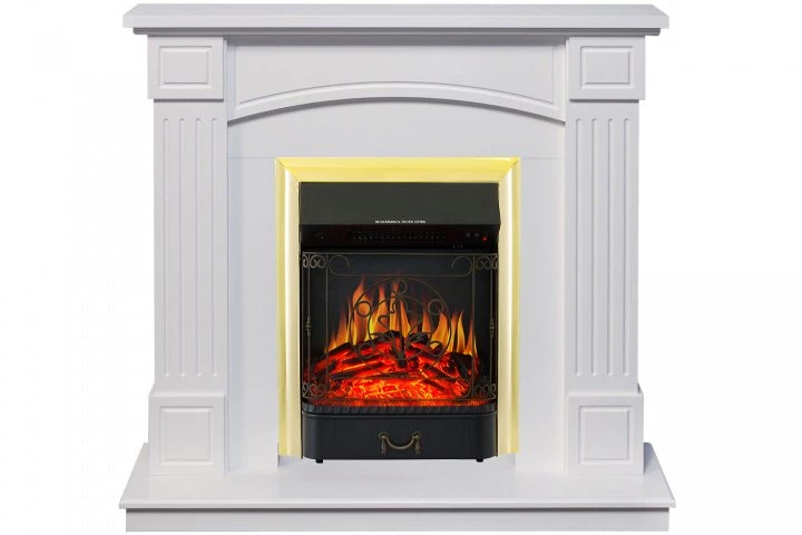 Каминокомплект Royal Flame Boston c очагом Majestic FX Brass в ДНР
