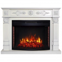 Каминокомплект RealFlame Leonardo 33 WT с очагом FireSpace 33 SIR в ДНР
