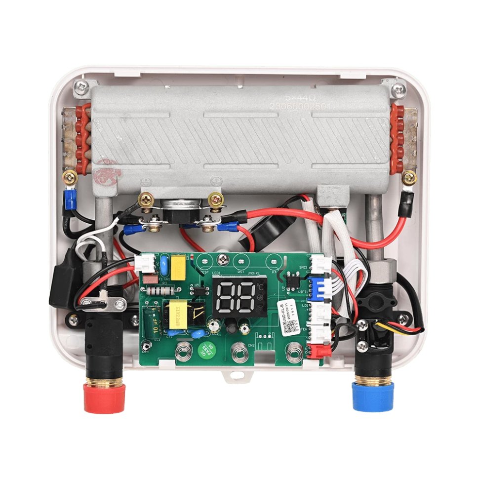 Проточный электрический водонагреватель E8 tempo KLE60 белый пластик в ДНР