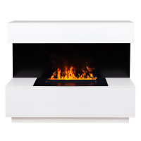 Электрокамин RealFlame Modern CST630 WT белый с очагом 3D Cassette 630 Black Panel Электрокамин RealFlame Modern CST630 WT белый с очагом 3D Cassette 630 Black Panel