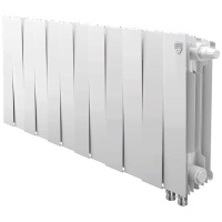 Биметаллический радиатор отопления Royal Thermo PianoForte 300 VR80-12 секц. белый в ДНР