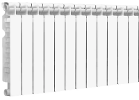 Алюминиевый радиатор отопления Fondital MASTER S5 800/100 (12 секций) Алюминиевый радиатор отопления Fondital MASTER S5 800/100 (12 секций)