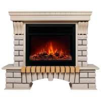 Электрокамин RealFlame Country 26 WT с очагом Moonblaze Black Электрокамин RealFlame Country 26 WT с очагом Moonblaze Black
