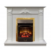 Каминокомплект RealFlame Stefania с очагом Majestic Lux S Brass в ДНР