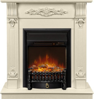 Каминокомплект Royal Flame Palermo SFT (Разборный) c очагом Fobos FX M Black RC слоновая кость в ДНР