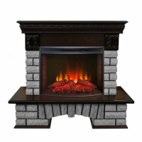 Каминокомплект RealFlame Country LUX Rock 25/25,5 с очагом Evrika 25,5 LED в ДНР