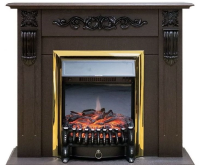Каминокомплект RealFlame Dominica STD/EUG DN с очагом Fobos Lux Brass S в ДНР