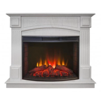 Каминокомплект RealFlame Carolina 25,5 WT с очагом Evrika 25,5 LED в ДНР