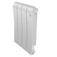 Биметаллический радиатор отопления Royal Thermo Infinity 500 VR80 4 секции Bianco Traffico в ДНР
