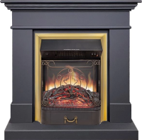 Каминокомплект Royal Flame California STD SFT с очагом Majestic FX M Brass серый графит (разборный) в ДНР