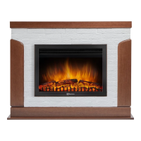 Каминокомплект Firelight Prestigio 25 с очагом Electrolux EFP/P-2520LS камень белый/шпон дуб в ДНР