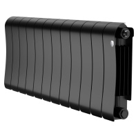 Биметаллический радиатор отопления Royal Thermo Infinity 300 12 секций Noir Sable в ДНР