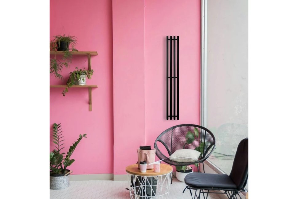 Электрический полотенцесушитель Primoclima Sol R C E Black 150*6 2 в ДНР