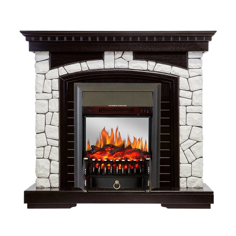 Каминокомплект Royal Flame Glasgow с очагом Fobos FX M Black в ДНР