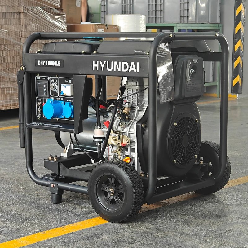 Дизельный электрогенератор Hyundai DHY 10000LE в ДНР