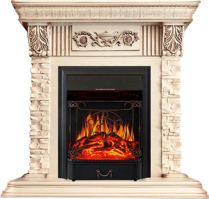 Каминокомплект Royal Flame Luxemburg с очагом Majestic FX Black в ДНР