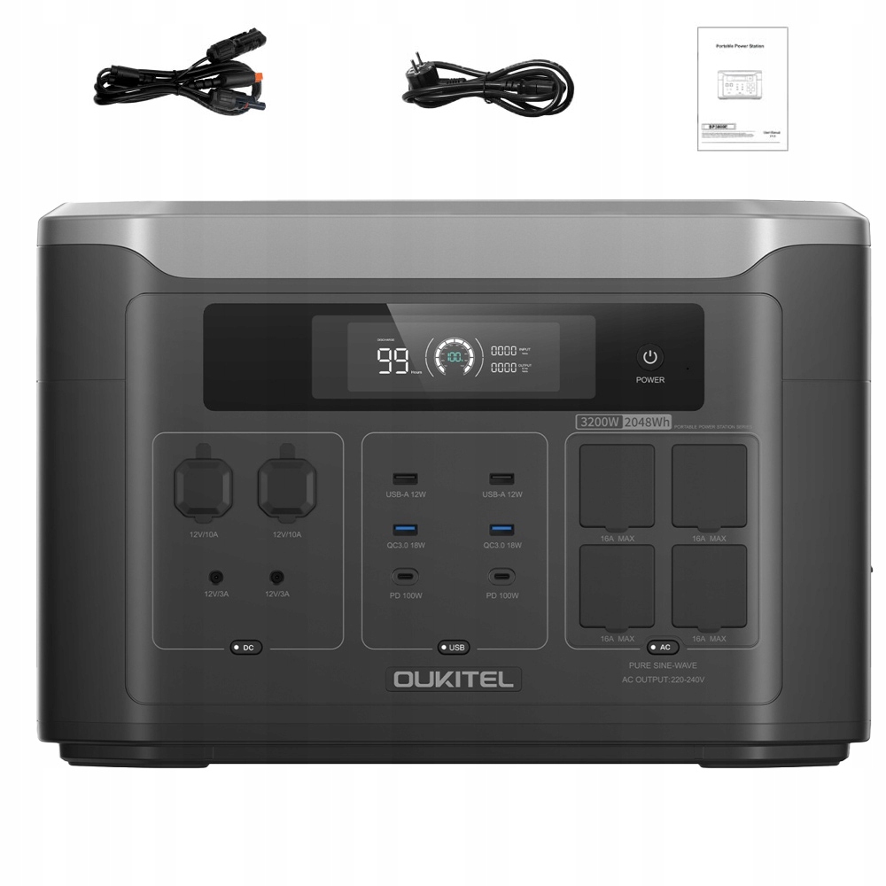 Портативная электростанция Oukitel BP3000E 3200W / 2048Wh LiFePO4 в ДНР