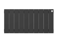 Биметаллический радиатор отопления Royal Thermo PianoForte 300 10 секций Noir Sable