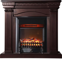 Каминокомплект Interflame Афина венге с очагом Fobos FX M Black в ДНР