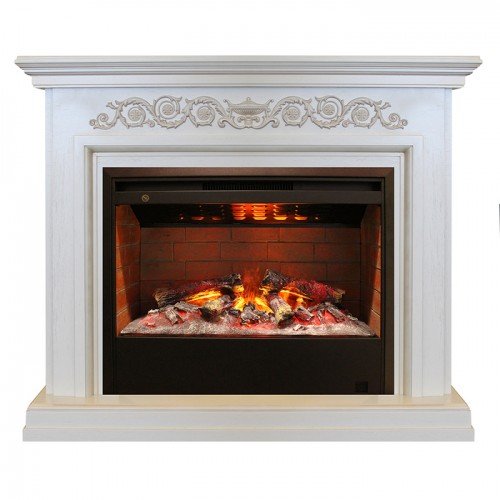 Каминокомплект RealFlame Leticia 26 WT с очагом 3D Helios 26 в ДНР
