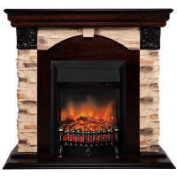 Электрокамин RealFlame Dublin Corner Rock AO античный дуб с очагом Fobos Lux Black RC Электрокамин RealFlame Dublin Corner Rock AO античный дуб с очагом Fobos Lux Black RC