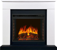 Каминокомплект Royal Flame Bergen 23 CRM (Разборный) с очагом Vision 23 EF LED FX белый с черным в ДНР