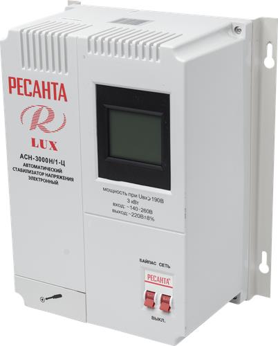 Стабилизатор напряжения Ресанта АСН-3000Н/1-Ц Lux в ДНР