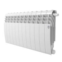 Биметаллический радиатор отопления Royal Thermo BiLiner 350 Bianco Traffico VR80 12 секций в ДНР