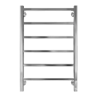 Электрический полотенцесушитель Royal Thermo Axel П6 500х800 полированная сталь