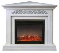Каминокомплект RealFlame Leticia Corner 26 WT с очагом Moonblaze Deluxe в ДНР