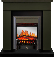 Каминокомплект Royal Flame Bergen c очагом Fobos FX Black темная олива в ДНР