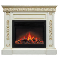 Электрокамин RealFlame Ekaterina 26 WT с очагом Moonblaze Black Электрокамин RealFlame Ekaterina 26 WT с очагом Moonblaze Black