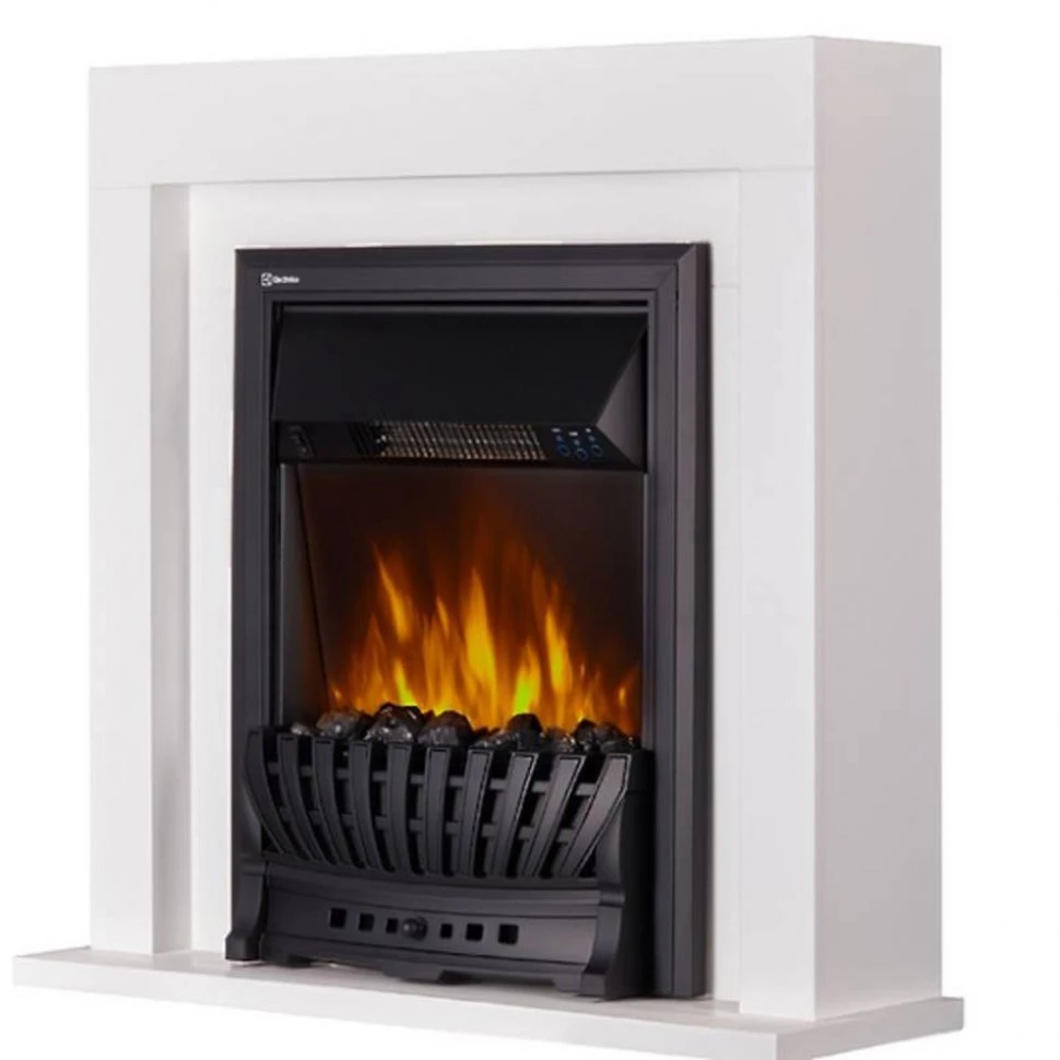 Каминокомплект Firelight Simple Classic с очагом Electrolux EFP/P-1020LS белый в ДНР