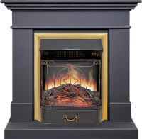 Каминокомплект Royal Flame California STD SFT с очагом Majestic FX Brass серый графит (разборный) в ДНР