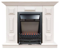 Каминокомплект Хорошие Камины Юпитер с очагом Electrolux Classic EFP/P-1020LS белый в ДНР