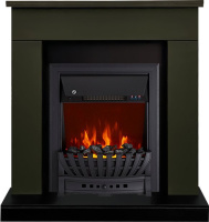Каминокомплект Royal Flame Bergen c очагом Aspen Black темная олива в ДНР