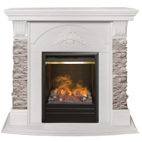 Электрокамин RealFlame Athena GR WT белый с очагом 3D Olympic Электрокамин RealFlame Athena GR WT белый с очагом 3D Olympic