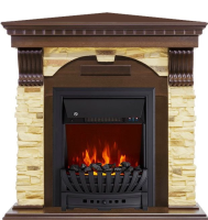 Каминокомплект Royal Flame Dublin угловой с очагом Aspen Black в ДНР